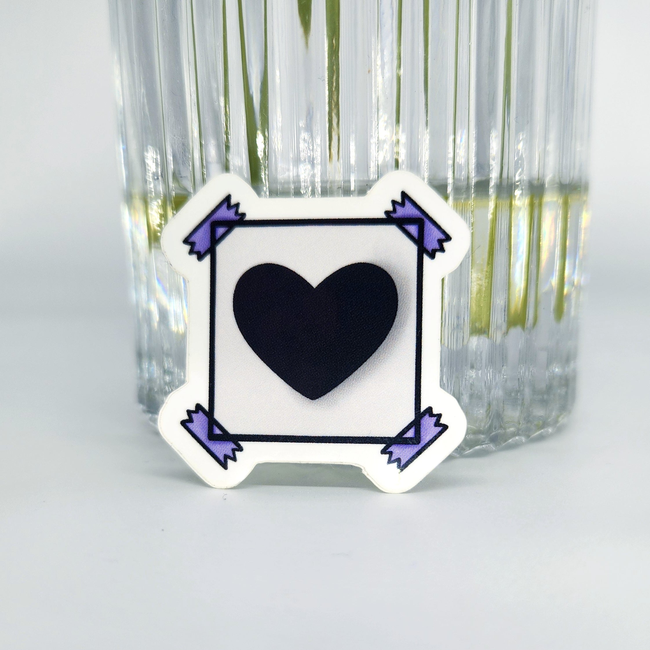 Note Heart Sticker
