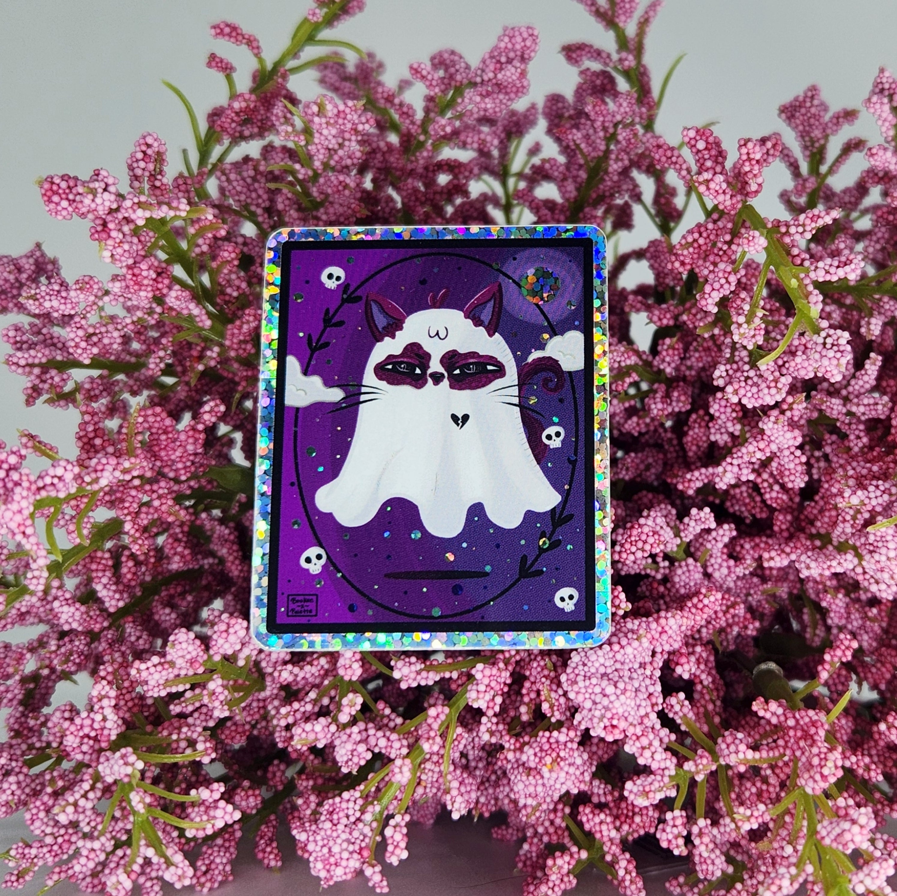 Ghost Cat Sticker