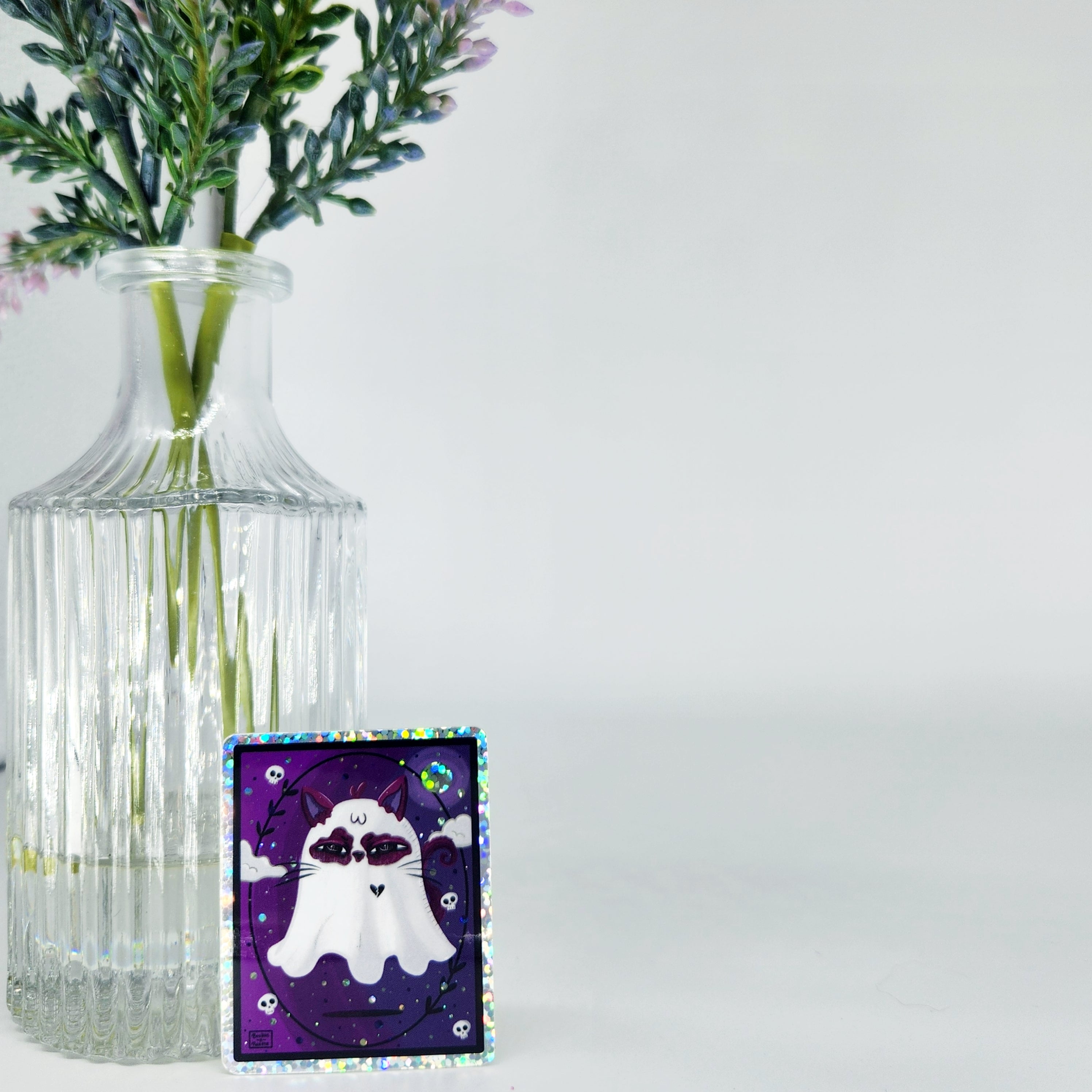 Ghost Cat Sticker