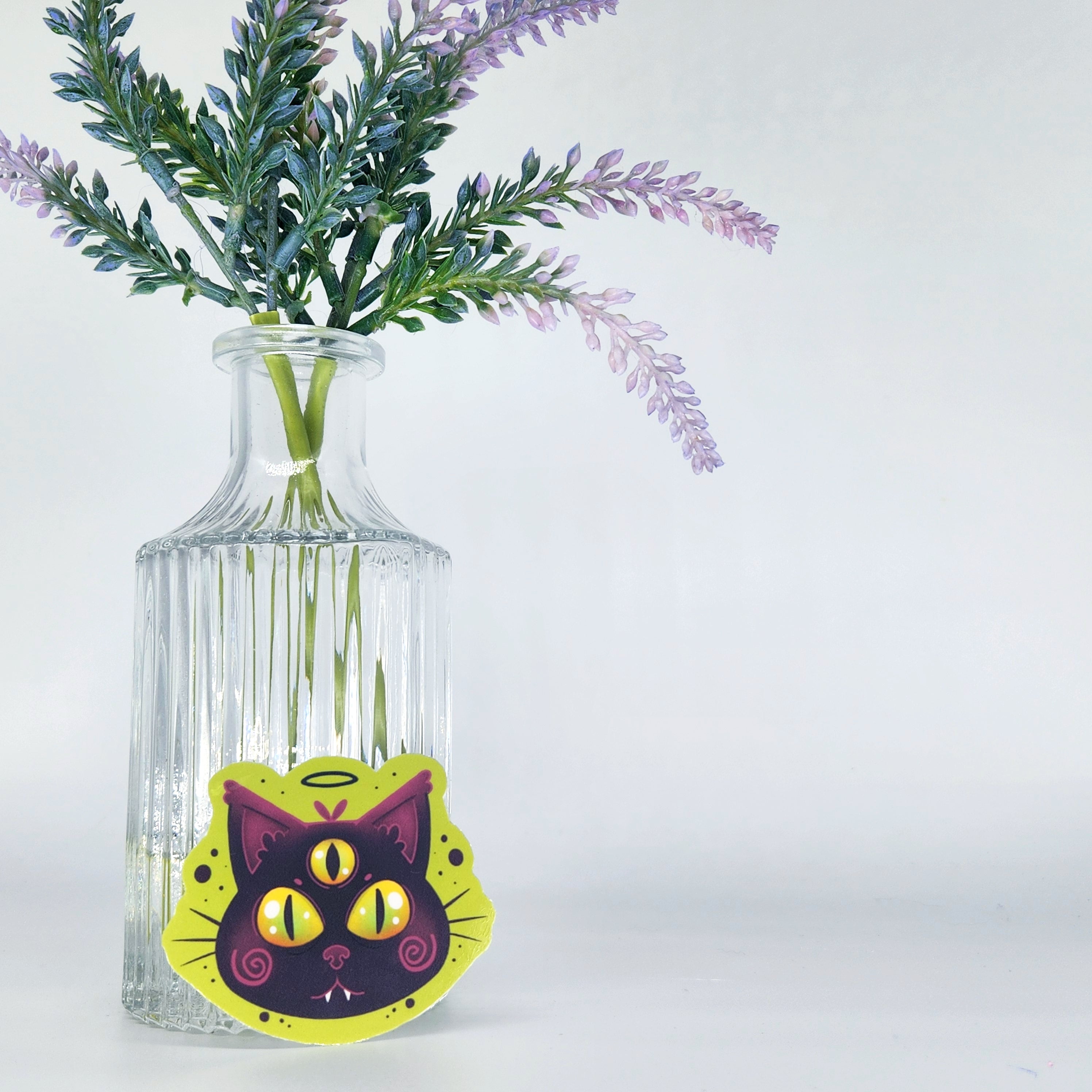 Bat Cat Sticker