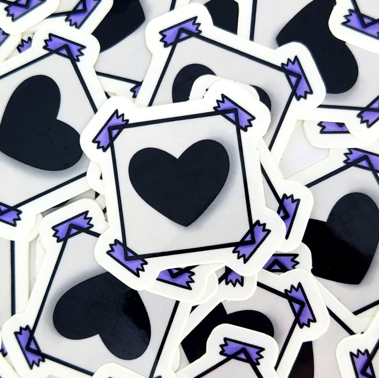Note Heart Sticker