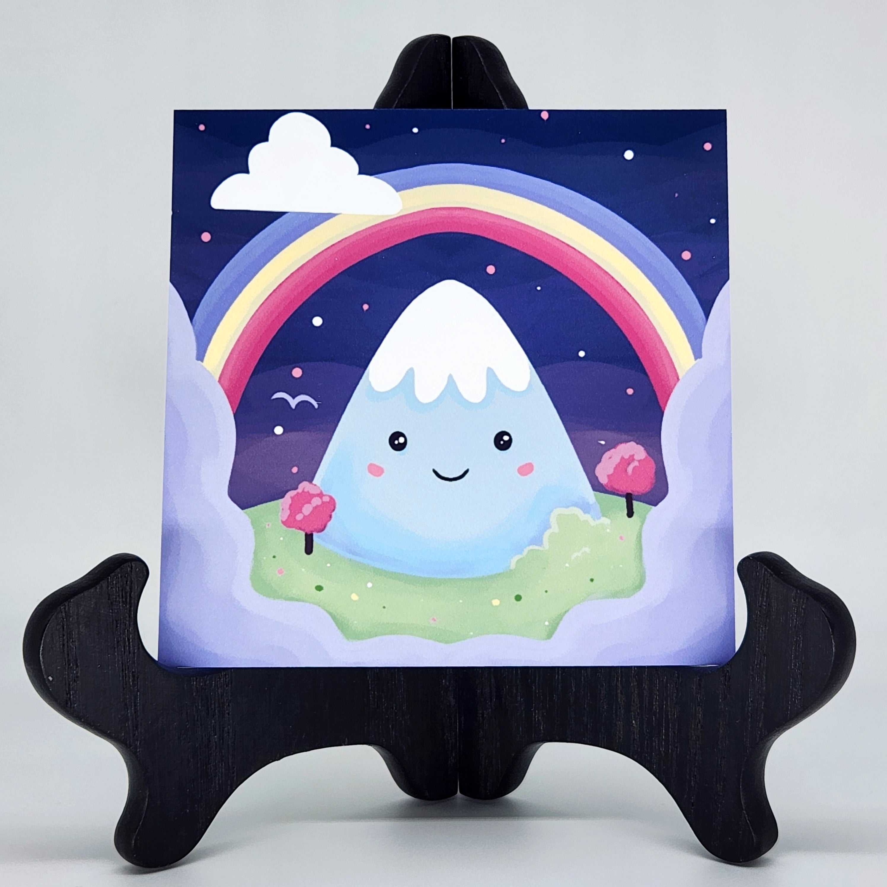Happy Mountain Fine Art Matte Print