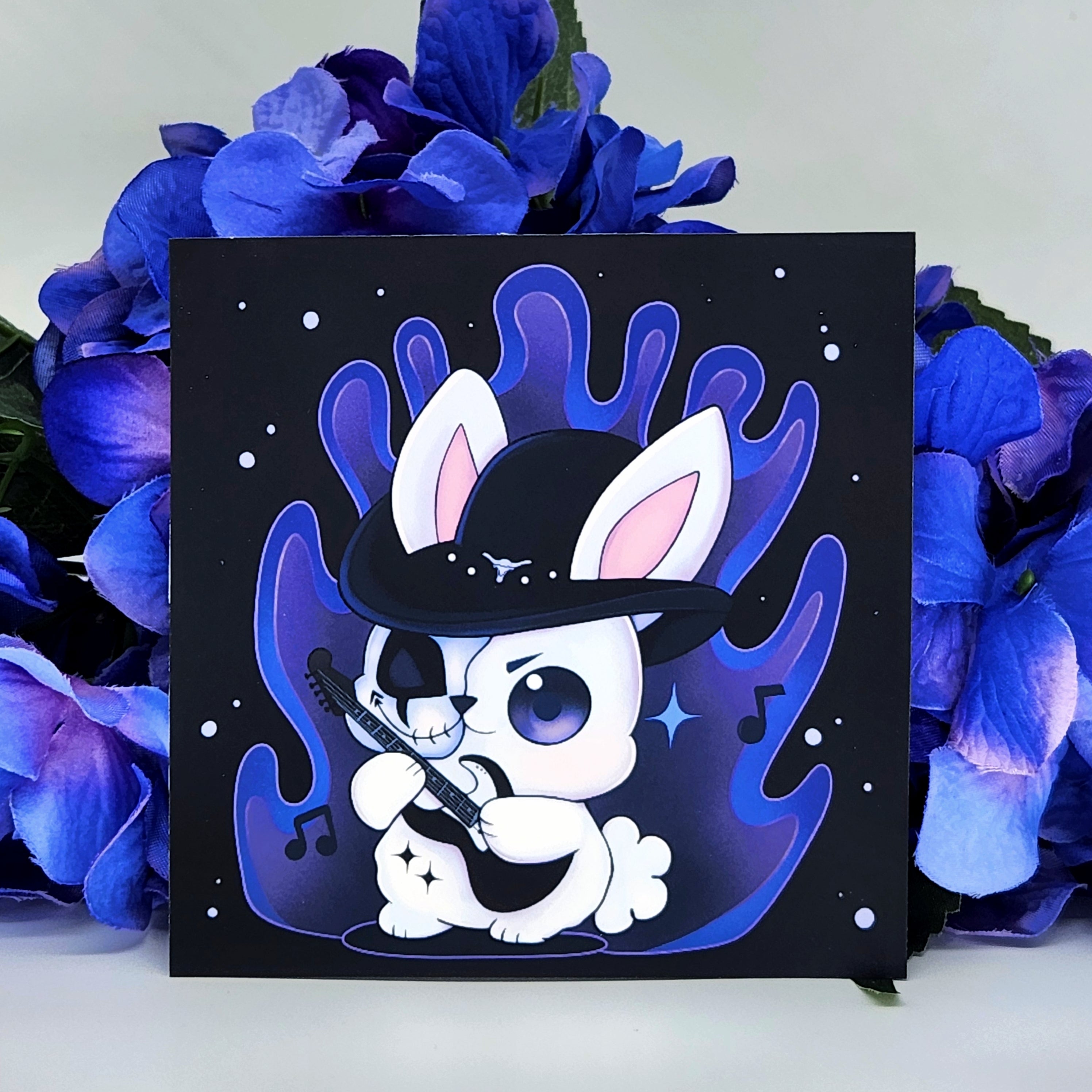 Evil Bunny Print