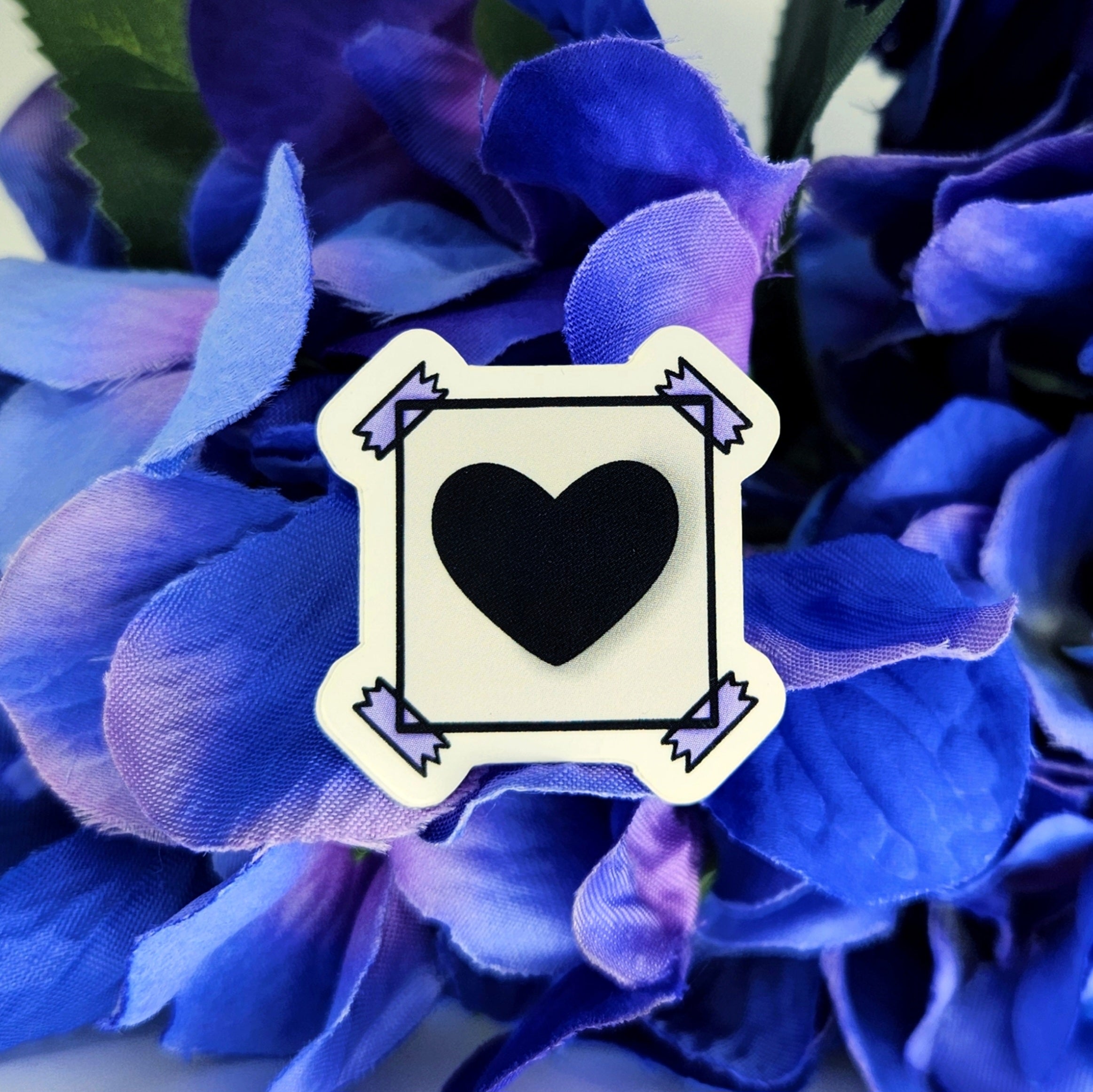 Note Heart Sticker
