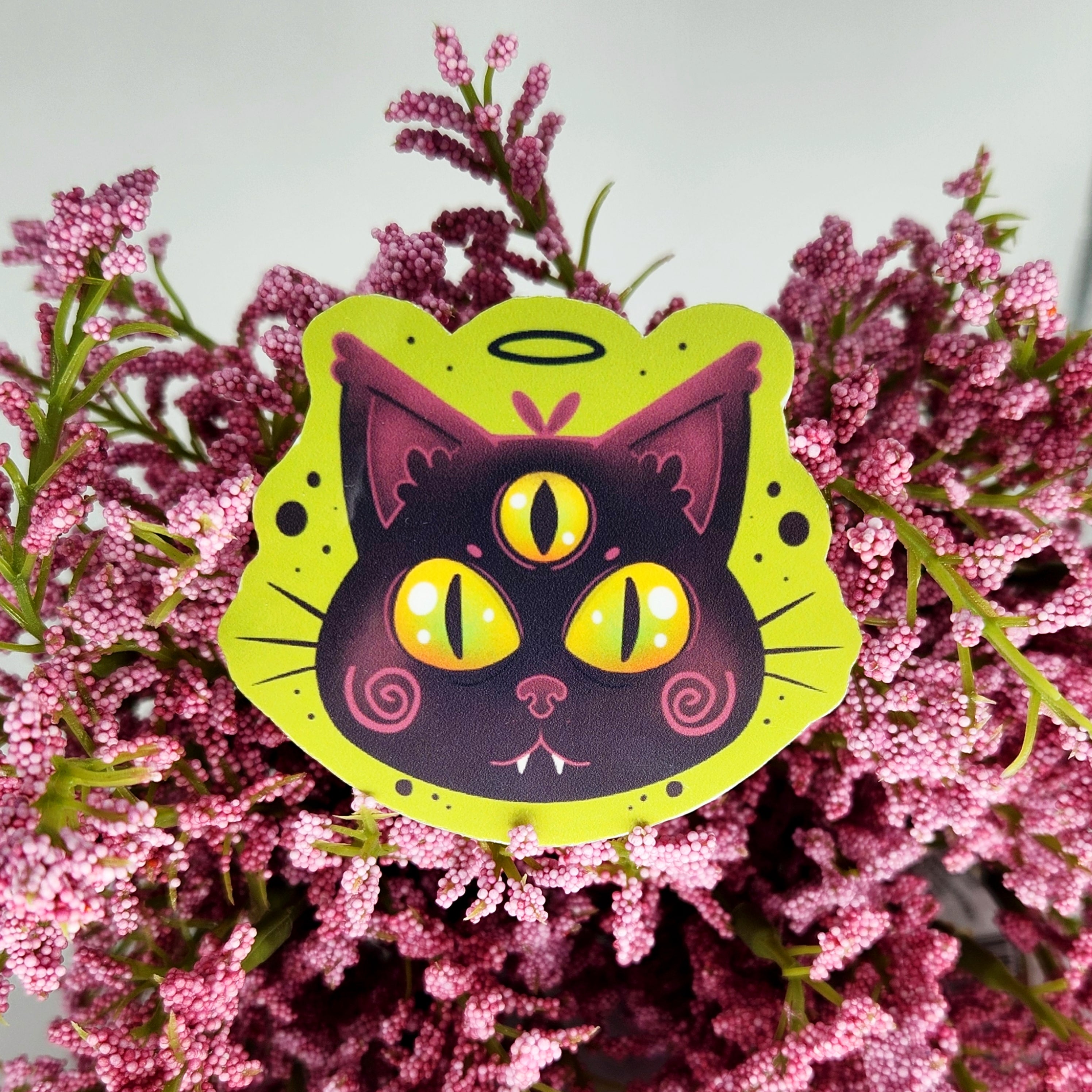 Bat Cat Sticker