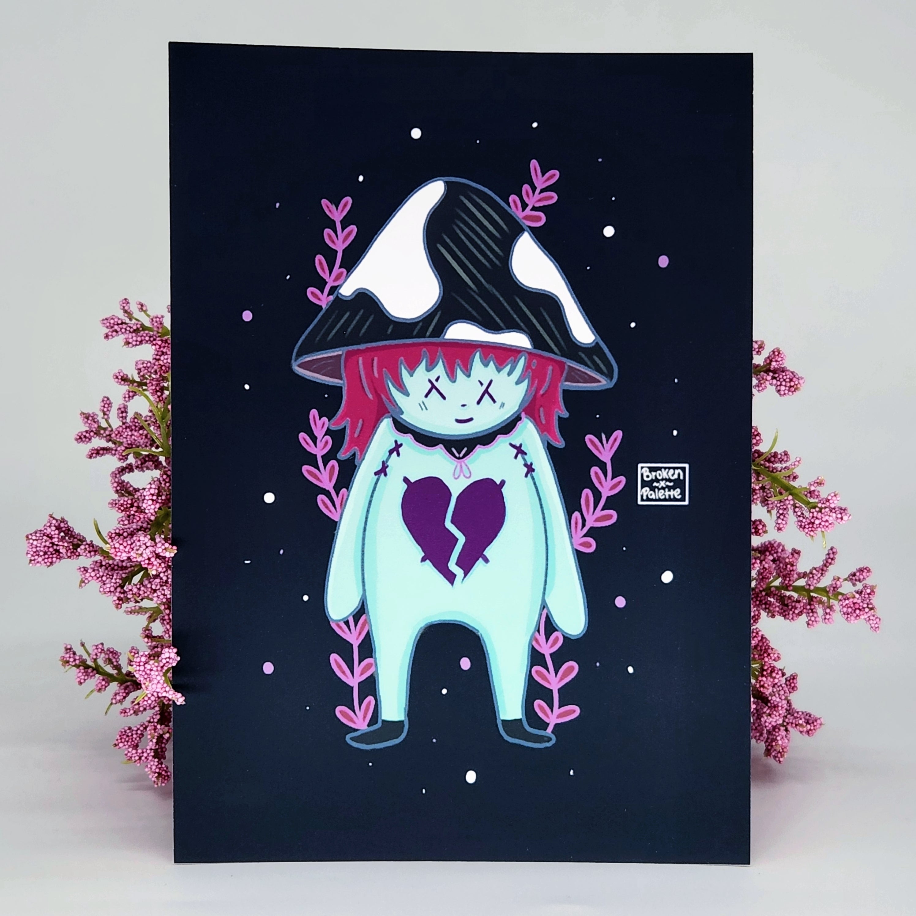 Brokenhearted Doll Print