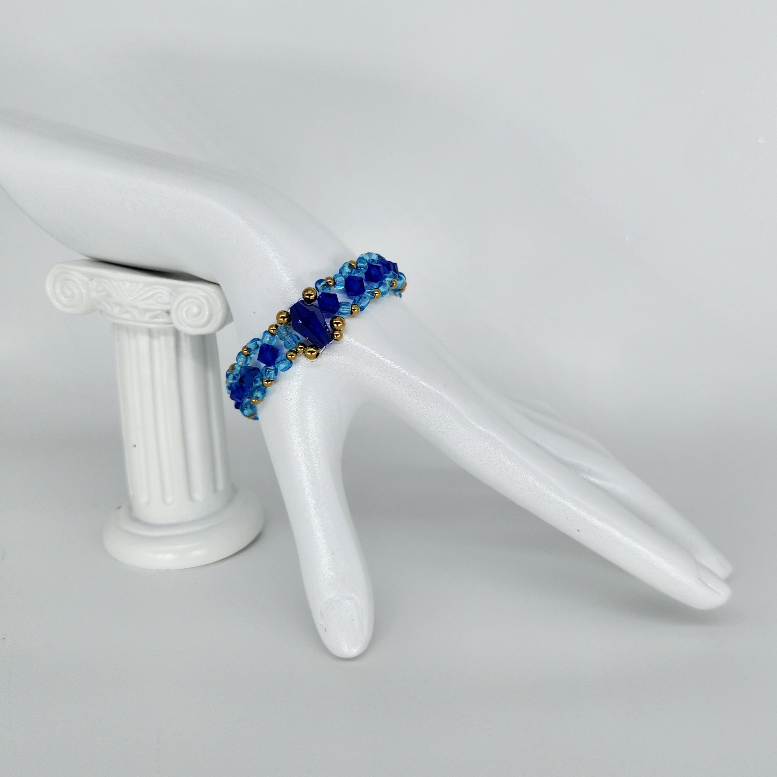 Royal Blue - Size: Stretchy "7"