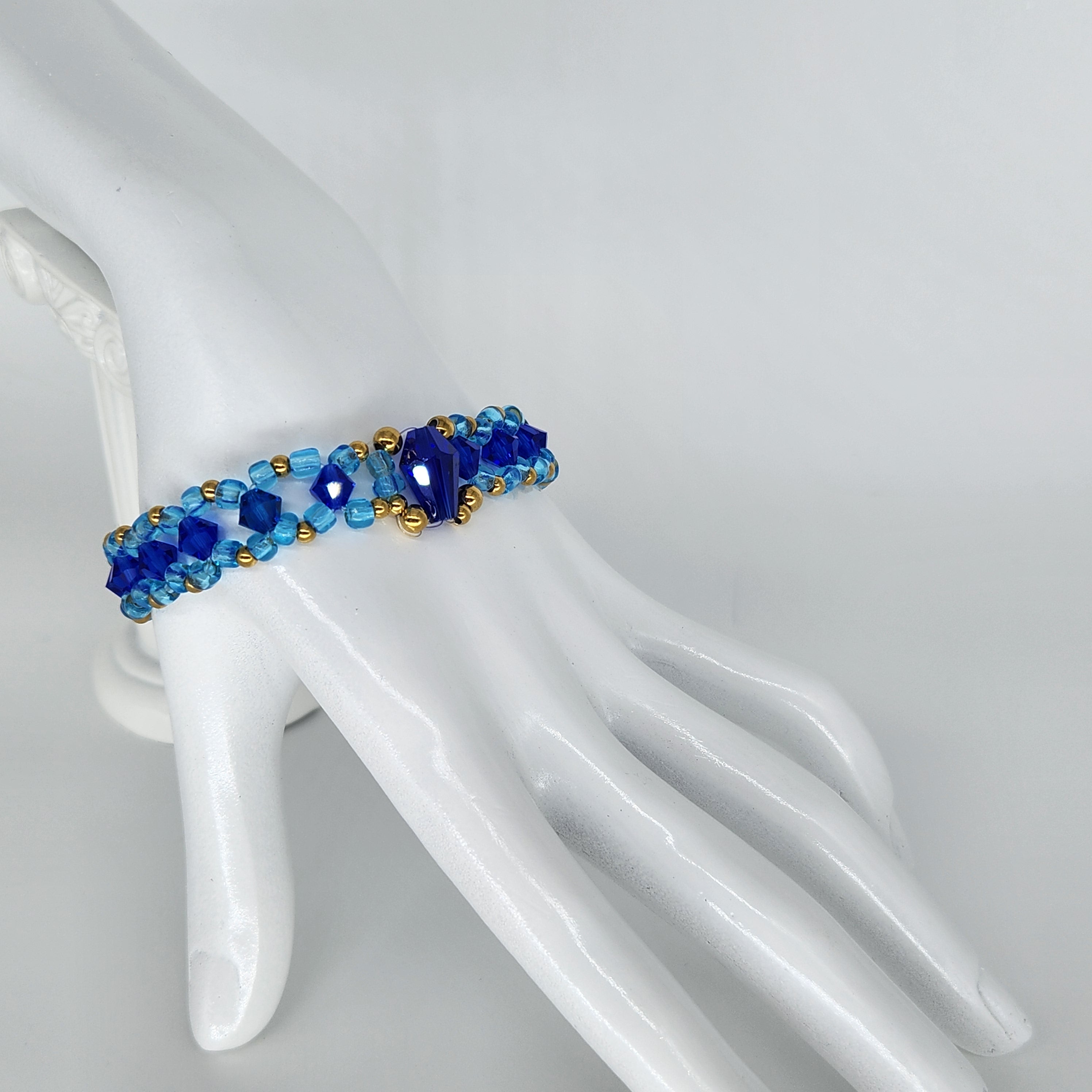 Royal Blue - Size: Stretchy "7"