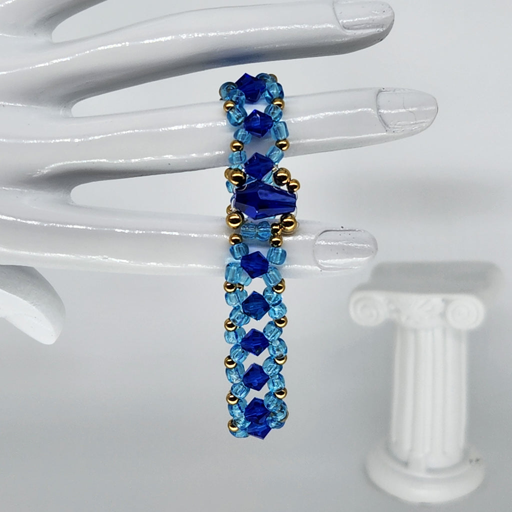 Royal Blue - Size: Stretchy "7"