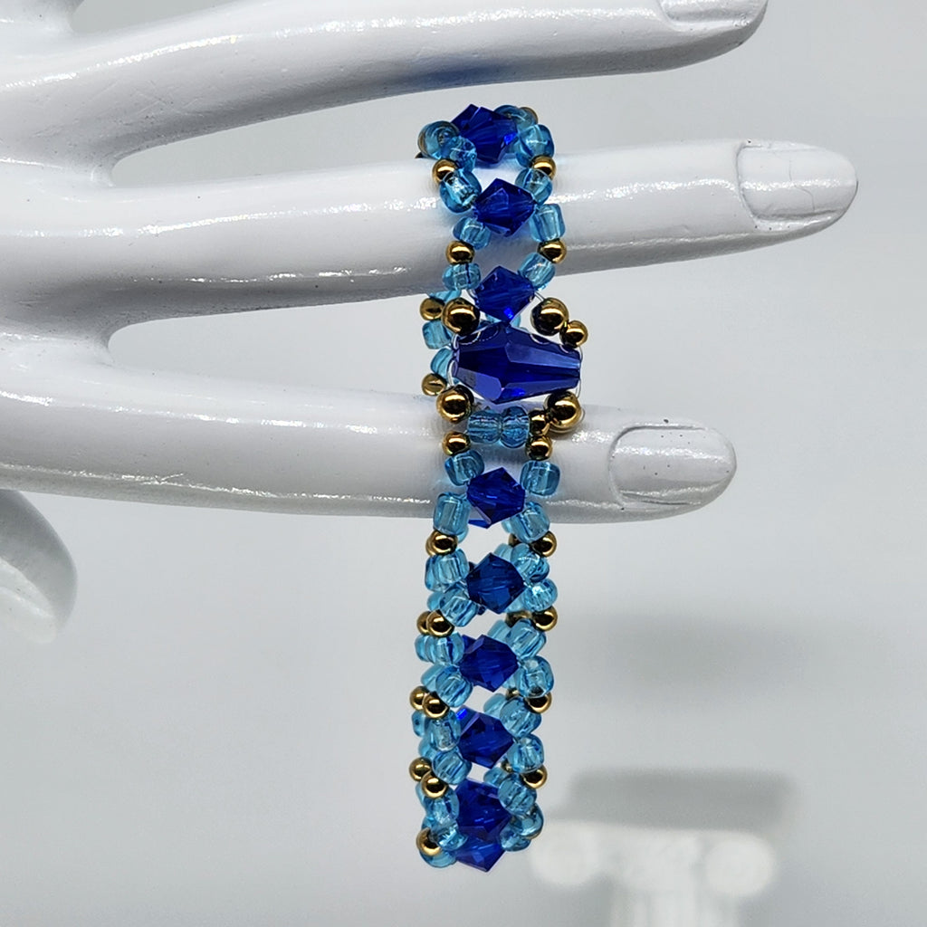 Royal Blue - Size: Stretchy "7"