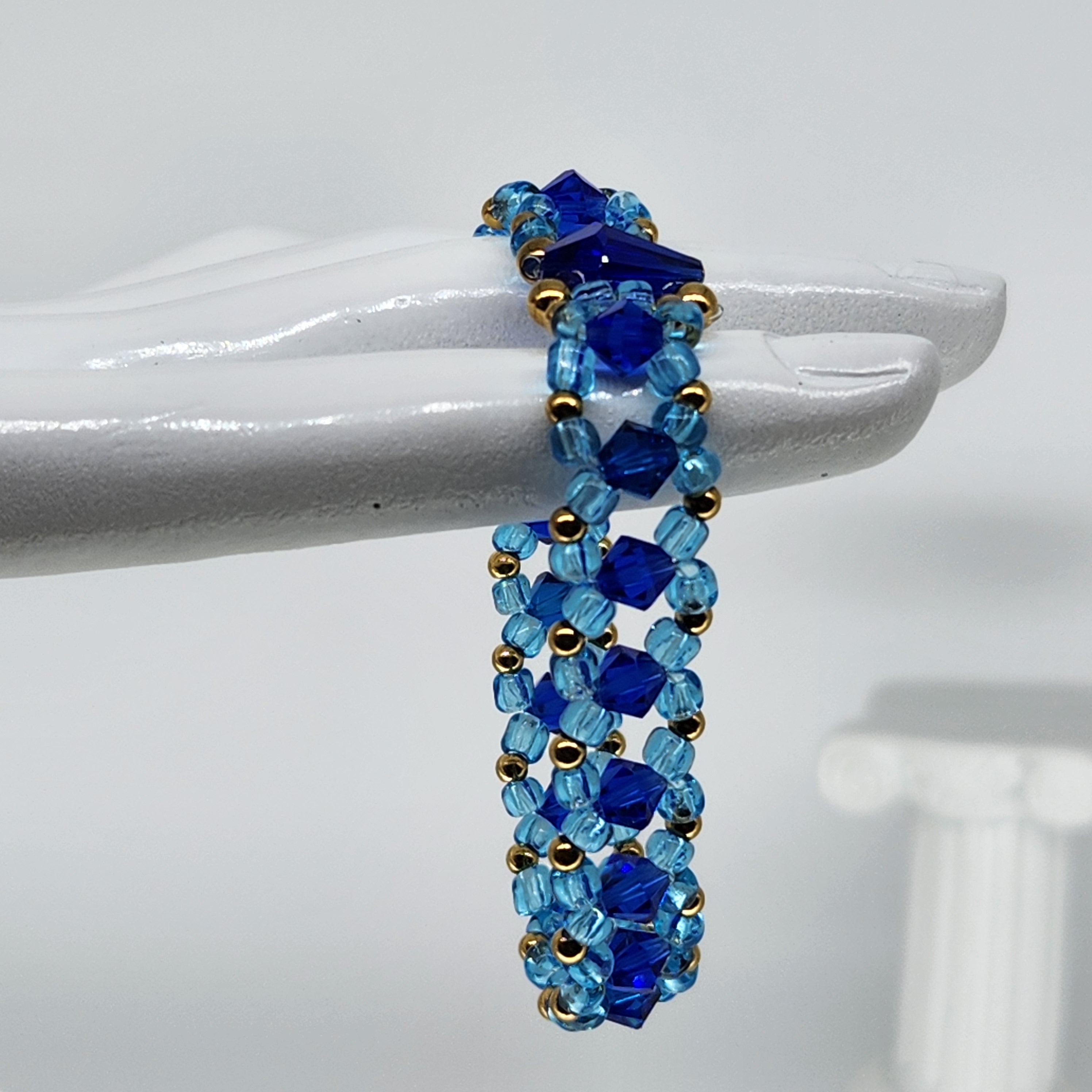 Royal Blue - Size: Stretchy "7"