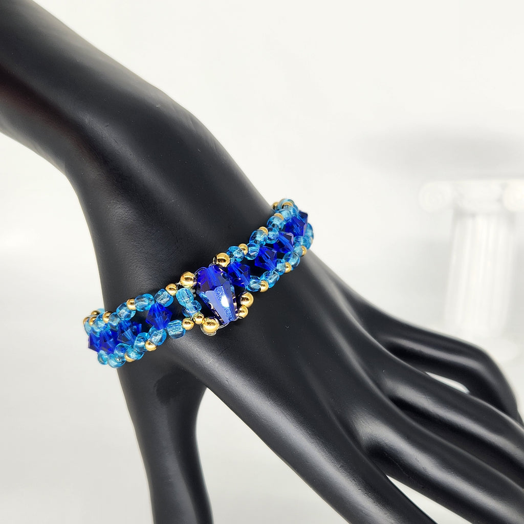Royal Blue - Size: Stretchy "7"