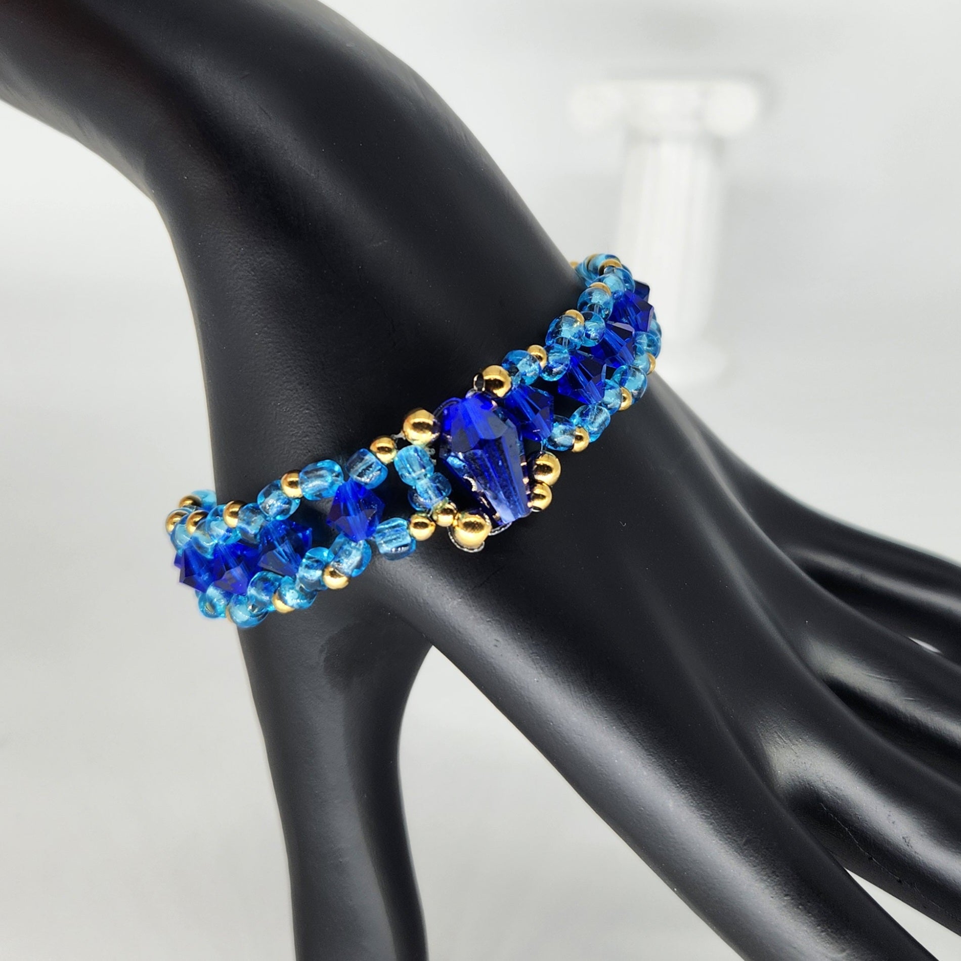 Royal Blue - Size: Stretchy "7"