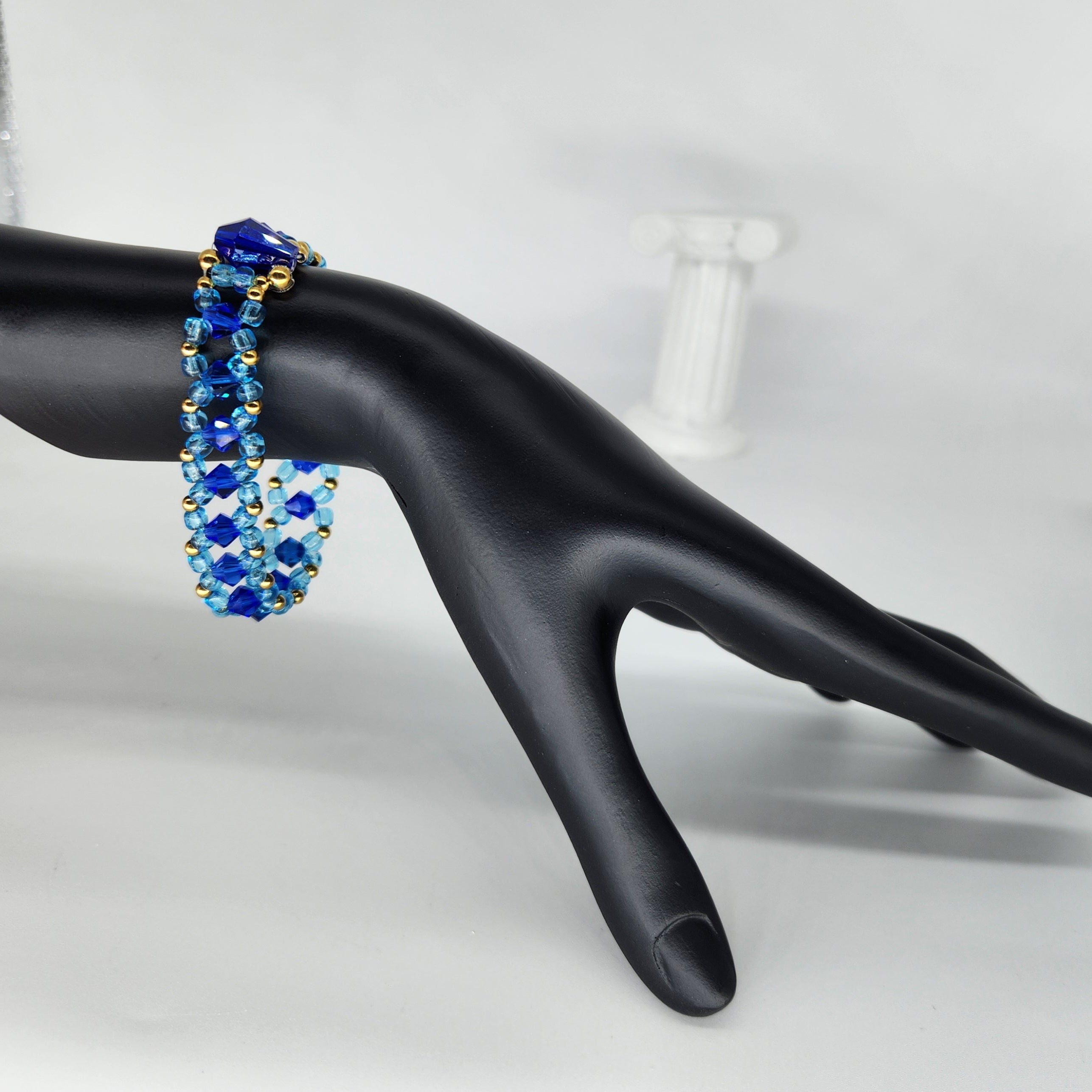 Royal Blue - Size: Stretchy "7"