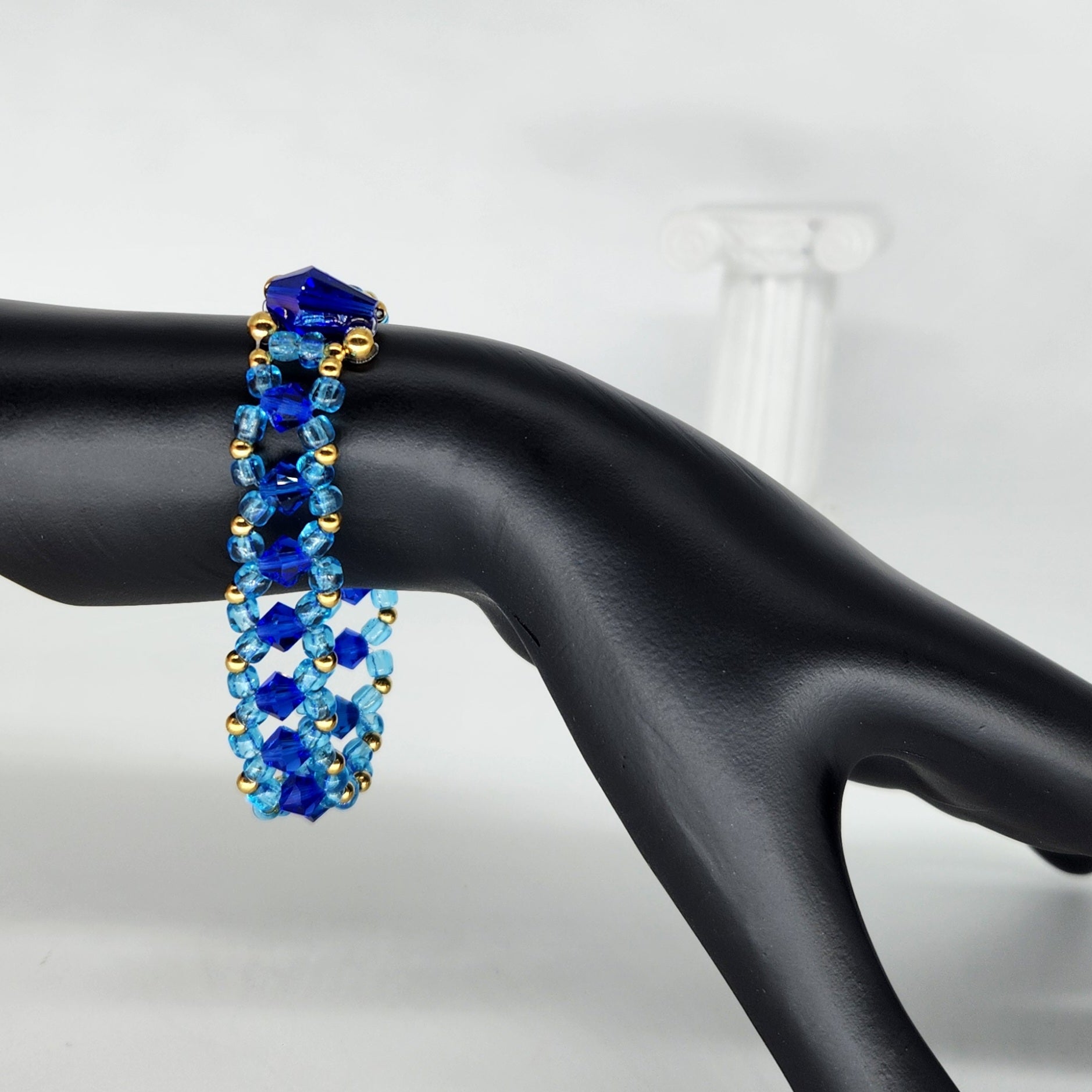 Royal Blue - Size: Stretchy "7"