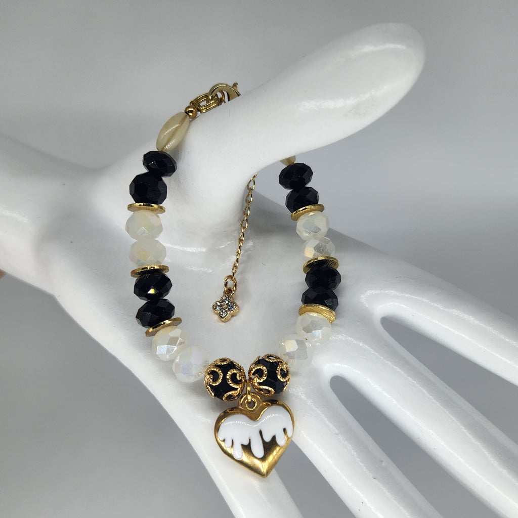 Wear Your Heart On Your Sleeve - Size: Adjustable "5.5" to "8"