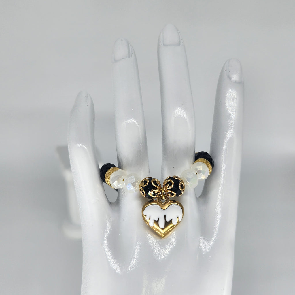 Wear Your Heart On Your Sleeve - Size: Adjustable "5.5" to "8"