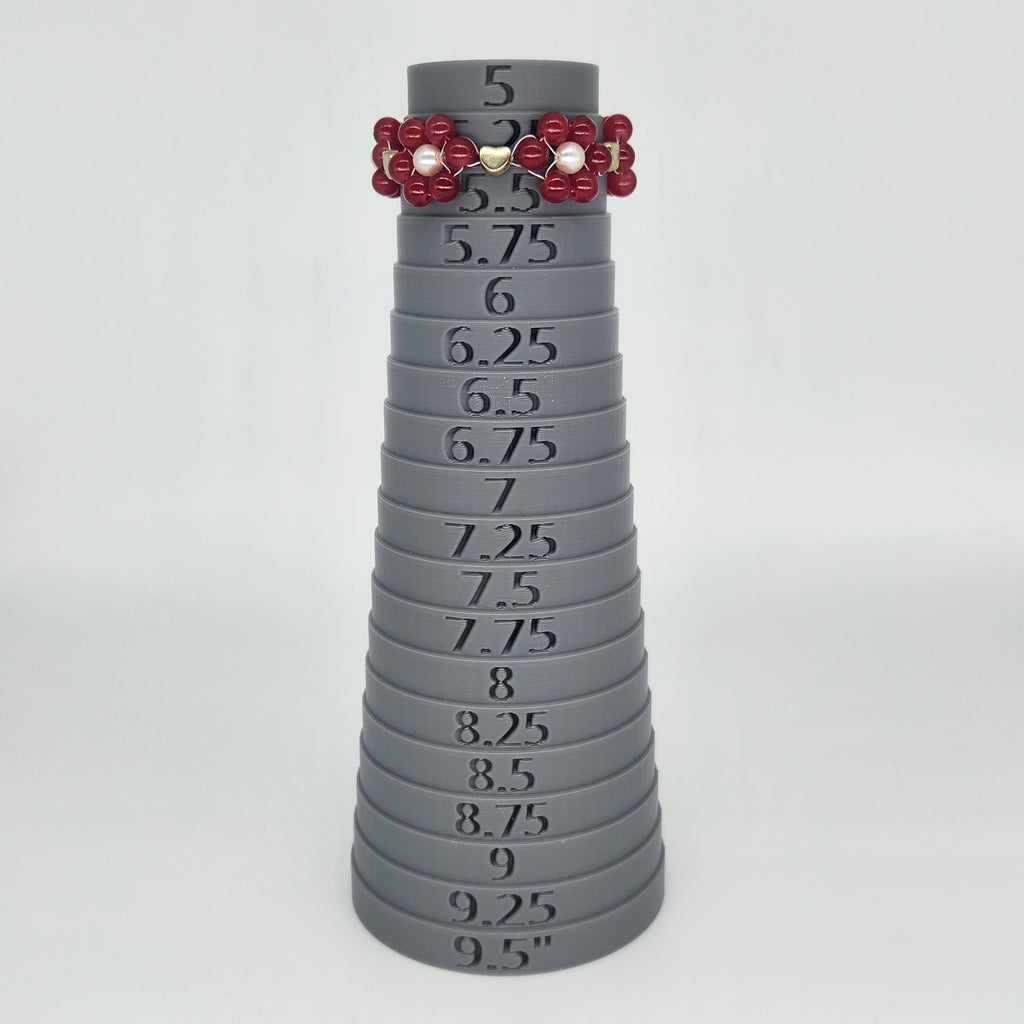 Red Flowers - Size: "5.25"