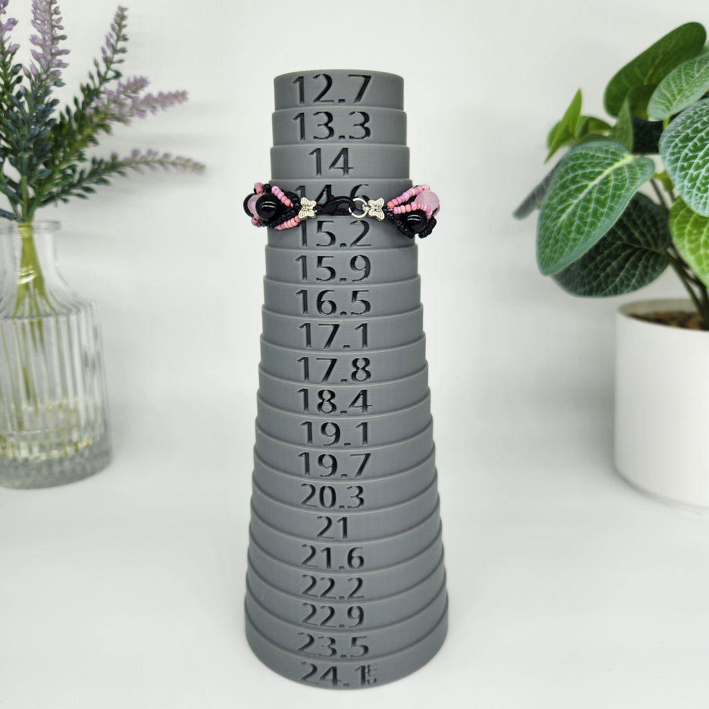 Black and Pink - Size: "5.75"