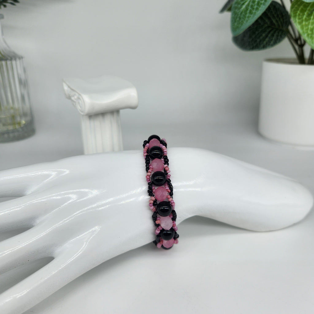 Black and Pink - Size: "5.75"