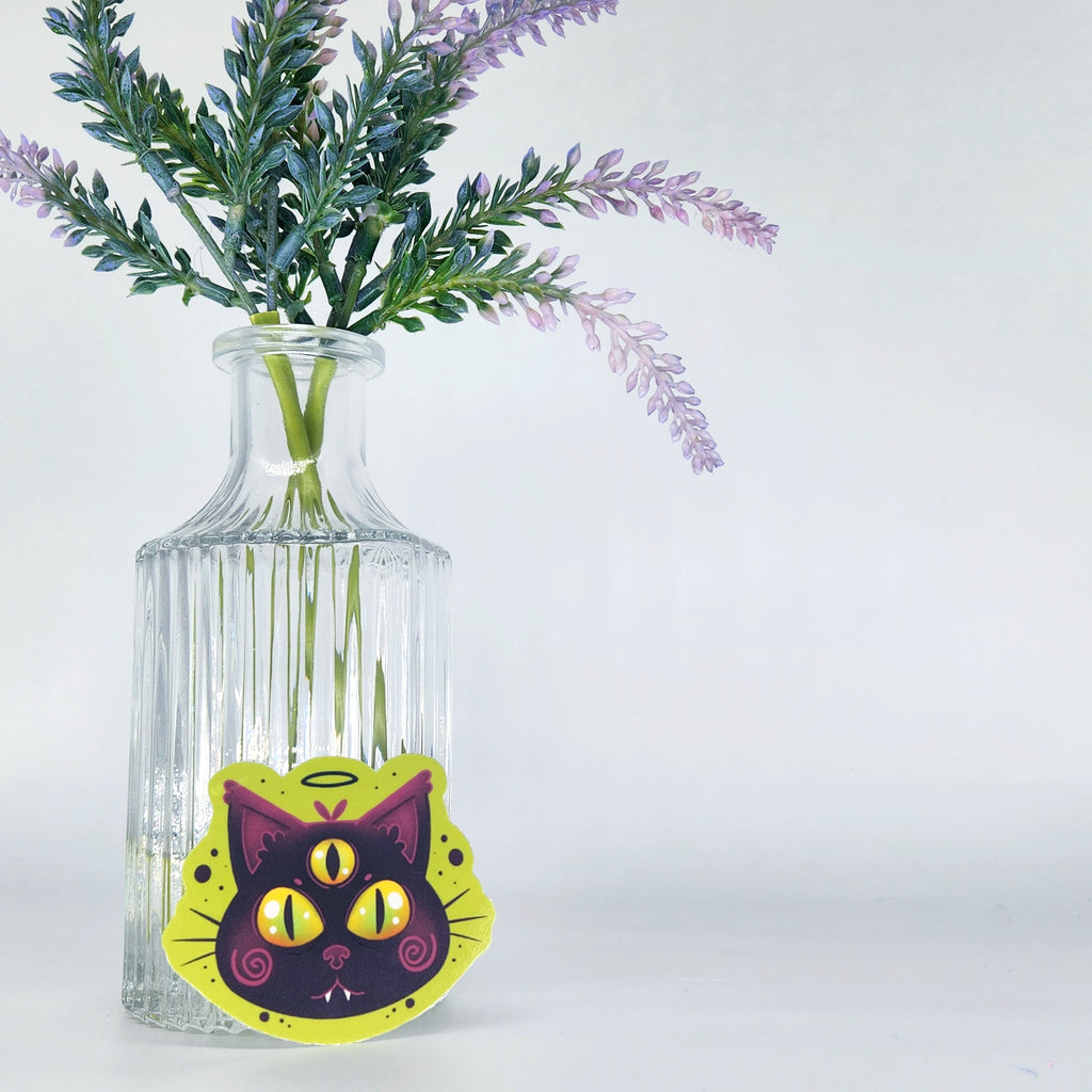 Bat Cat Sticker