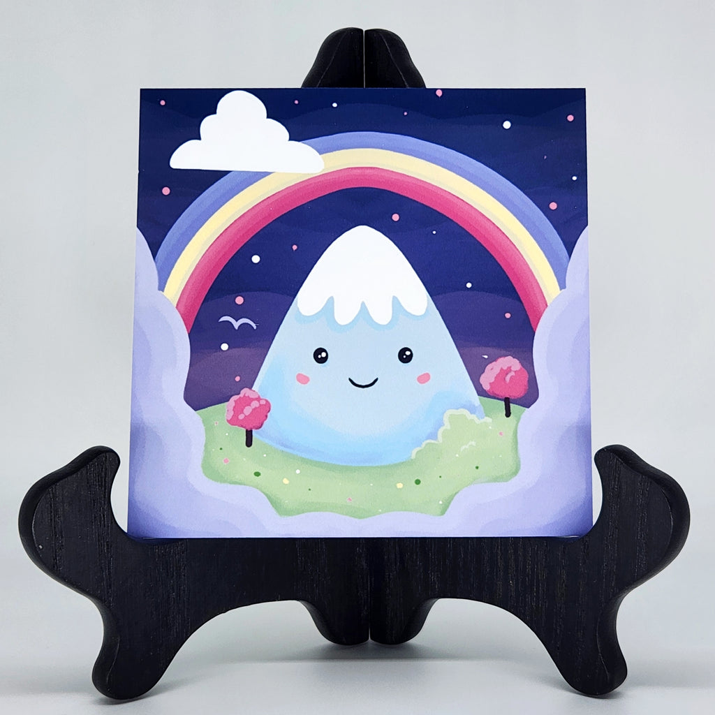 Happy Mountain Fine Art Matte Print