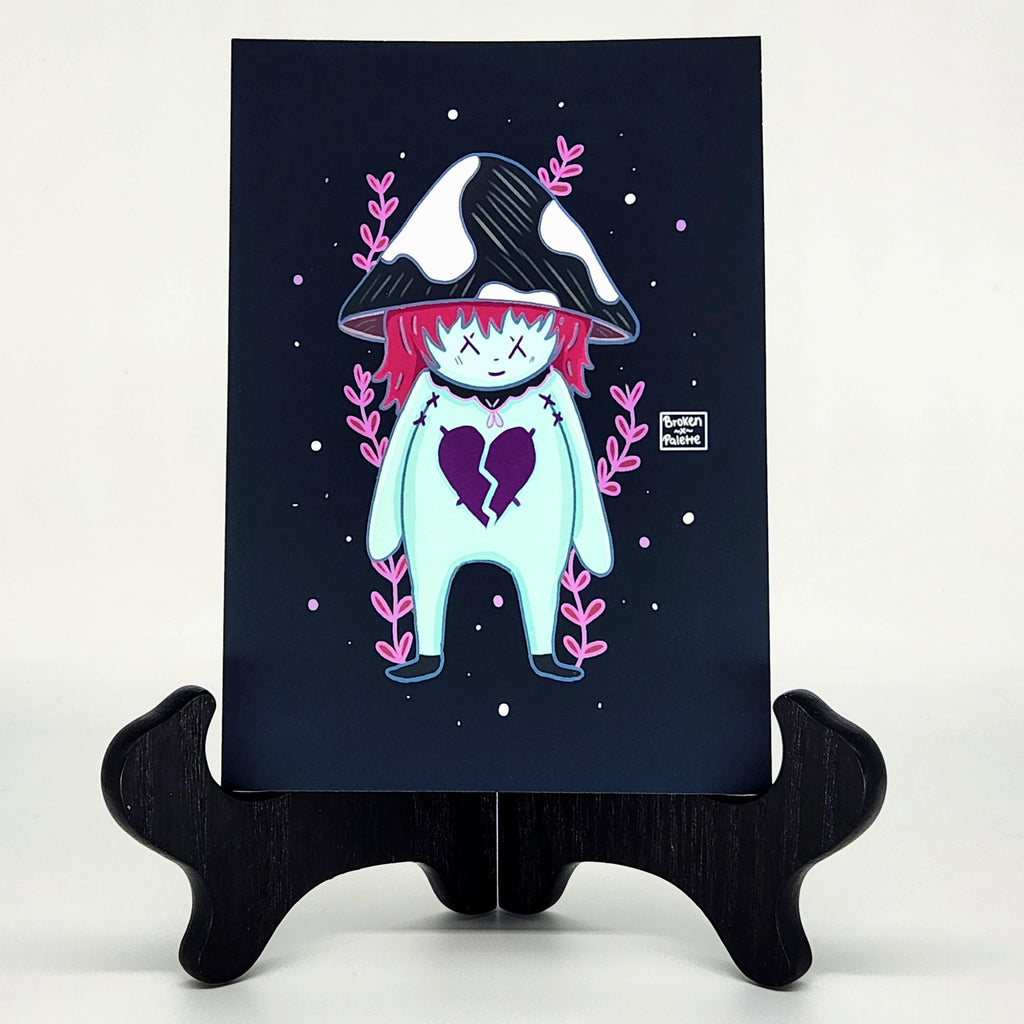 Brokenhearted Doll Print